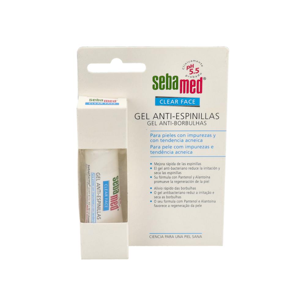 SEBAMED CLEAR FACE GEL ANTIESPINILLAS 1 ENVASE 10 ML