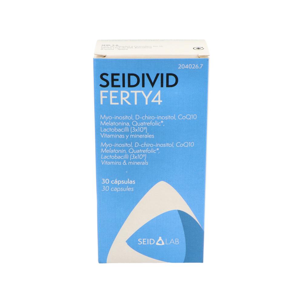 SEIDIVID FERTY4 30 CAPSULAS