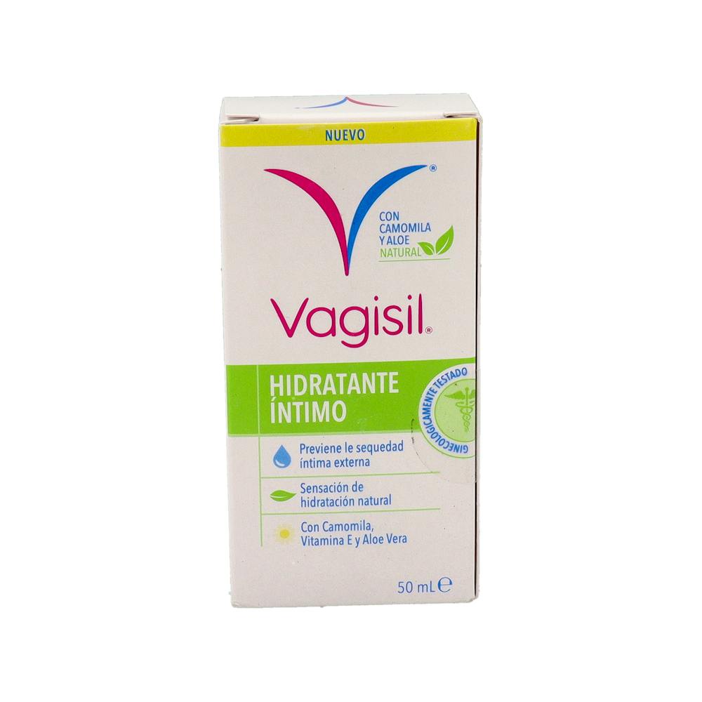 VAGISIL HIDRATANTE INTIMO CON CAMOMILA Y ALOE 1 ENVASE 50 ML