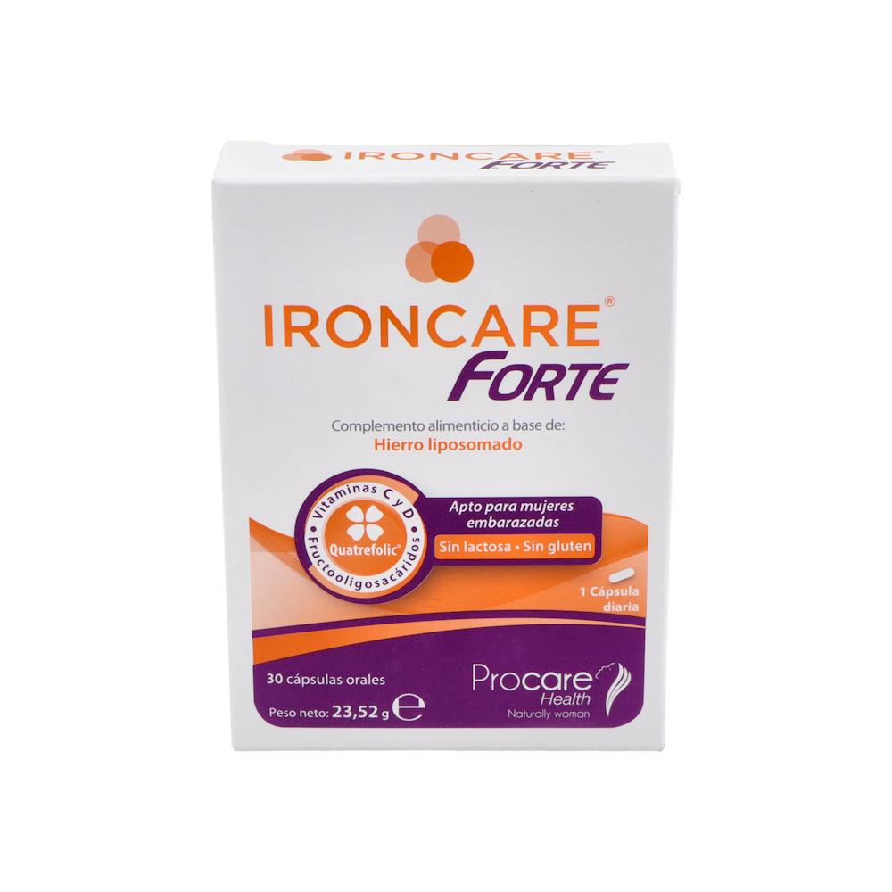 IRONCARE FORTE 30 CAPSULAS