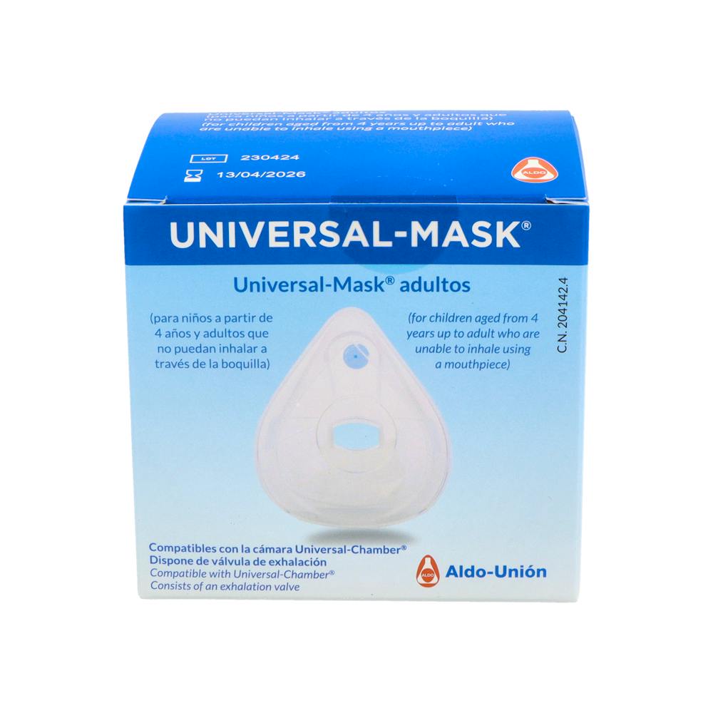 MASCARILLA UNIVERSAL MASK 1 UNIDAD ADULTOS