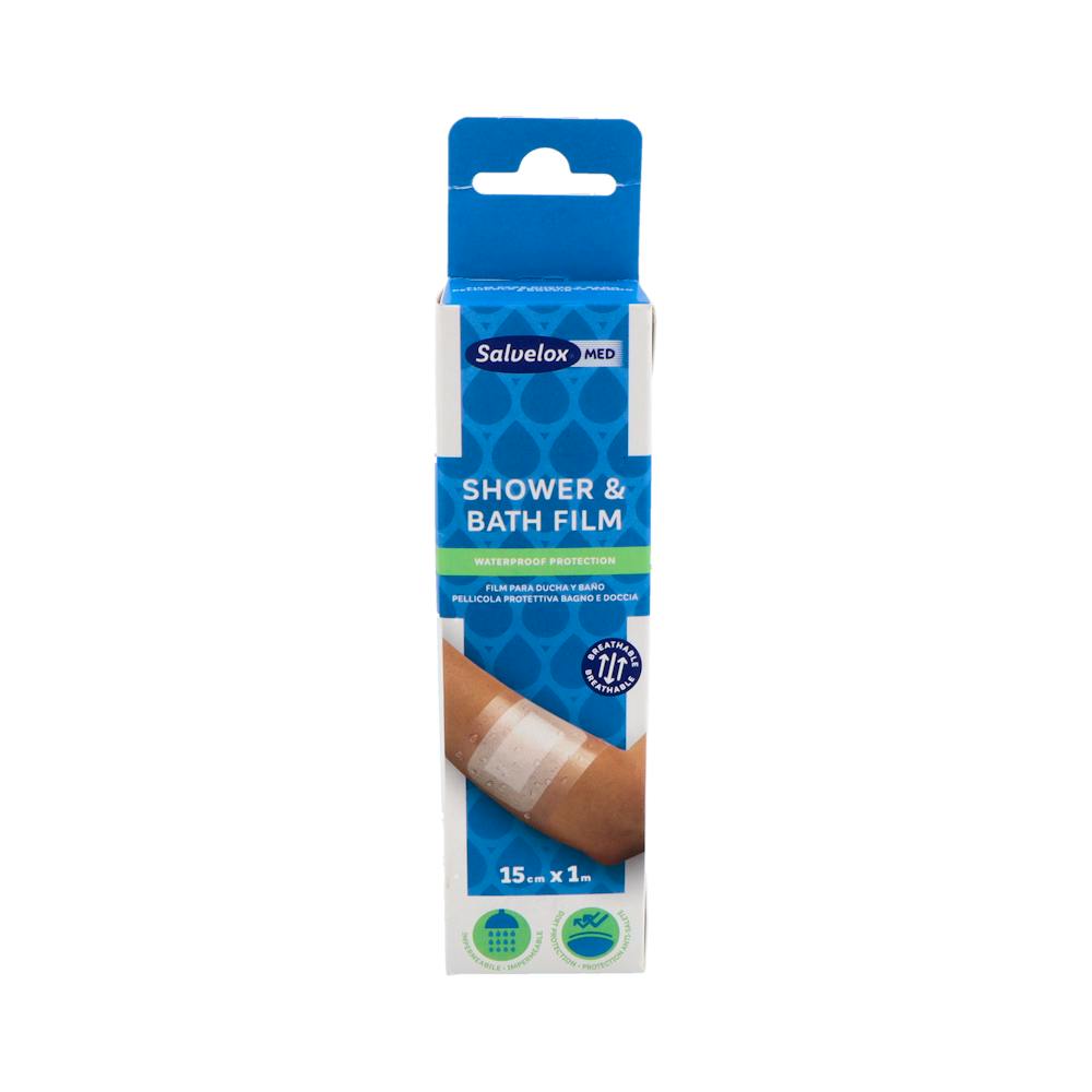 SALVELOX MED SHOWER & BATH FILM APOSITO ADHESIVO 1 UNIDAD 1 M X 15 CM