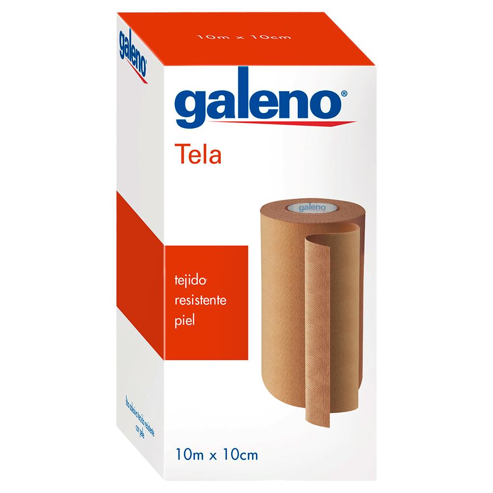ESPARADRAPO HIPOALERGICO GALENO TELA 1 UNIDAD 10 M X 10 CM