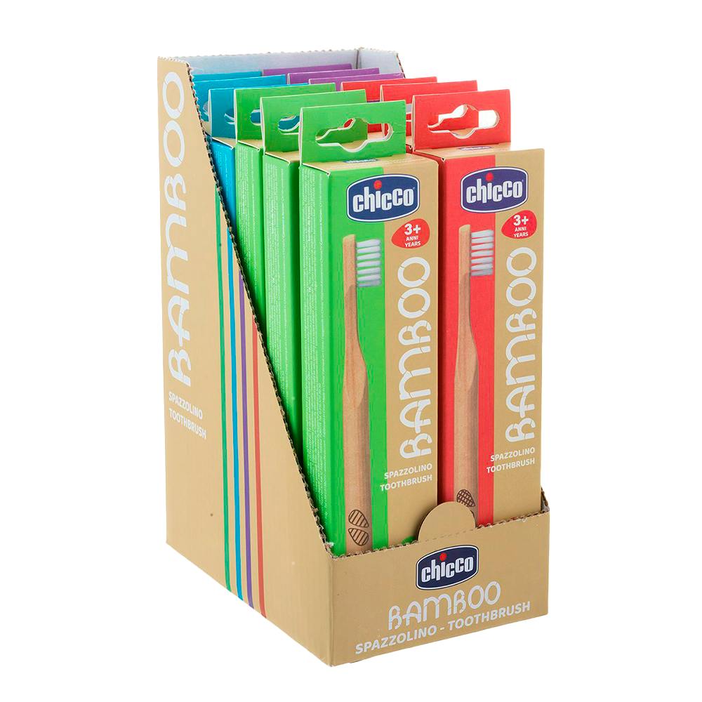 CEPILLO DENTAL INFANTIL DE BAMBU 1 UNIDAD