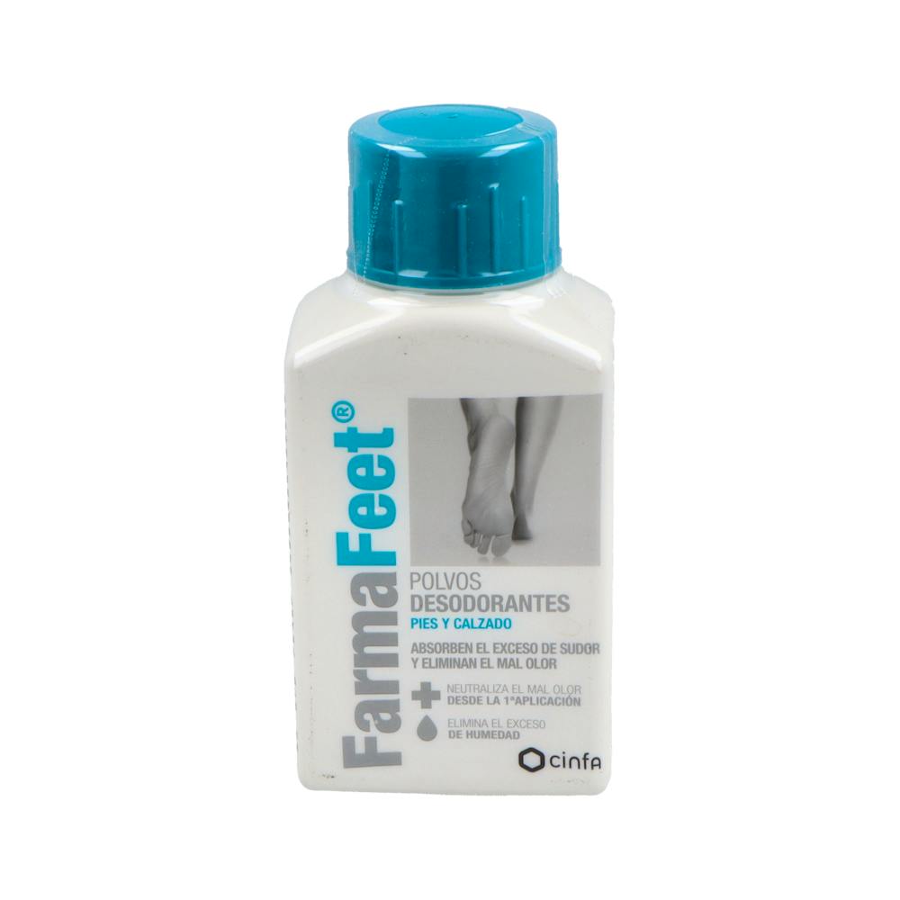 FARMAFEET POLVOS DESODORANTES PIES 1 ENVASE 75 G