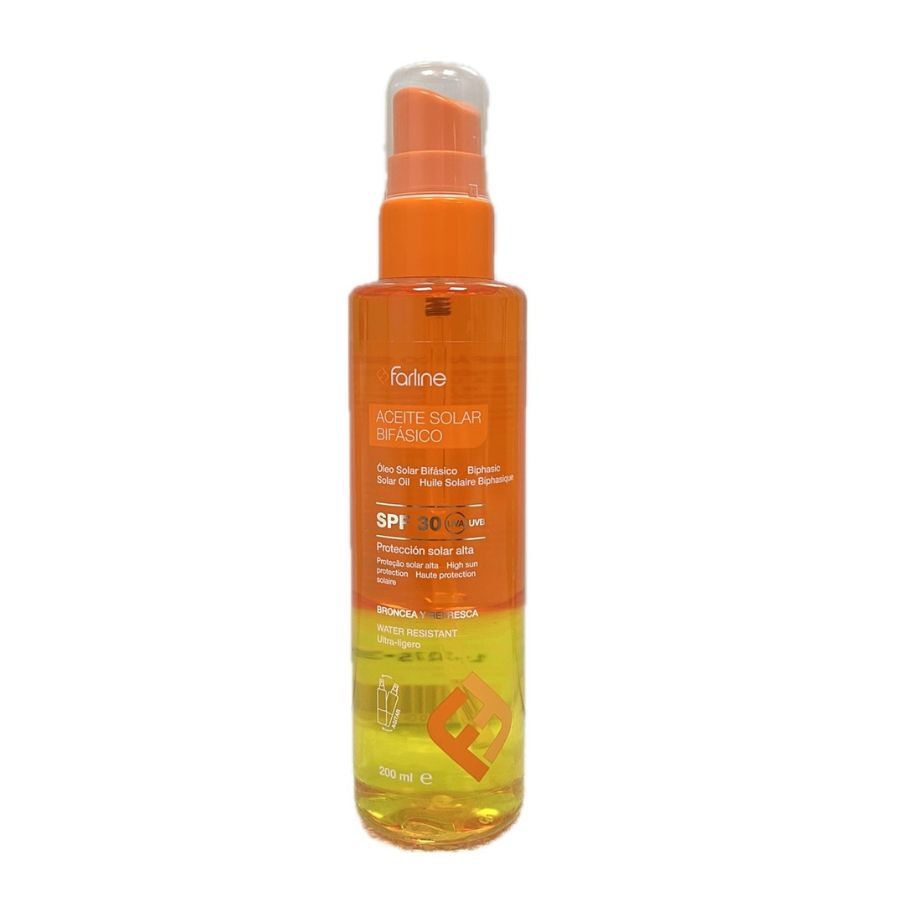 FARLINE ACEITE SOLAR BIFASICO SPF 30 1 ENVASE 200 ML