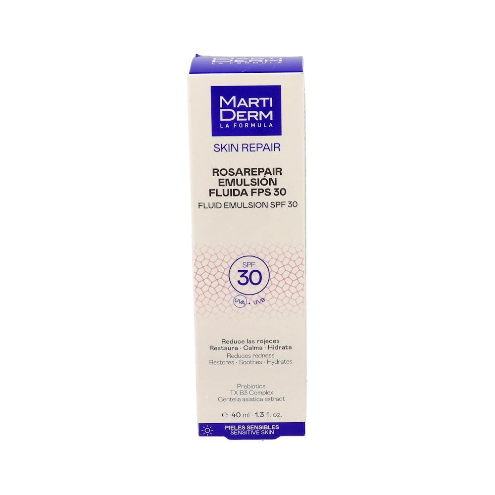 MARTIDERM ROSAREPAIR EMULSION FLUIDA FPS 30 1 TUBO 40 ML