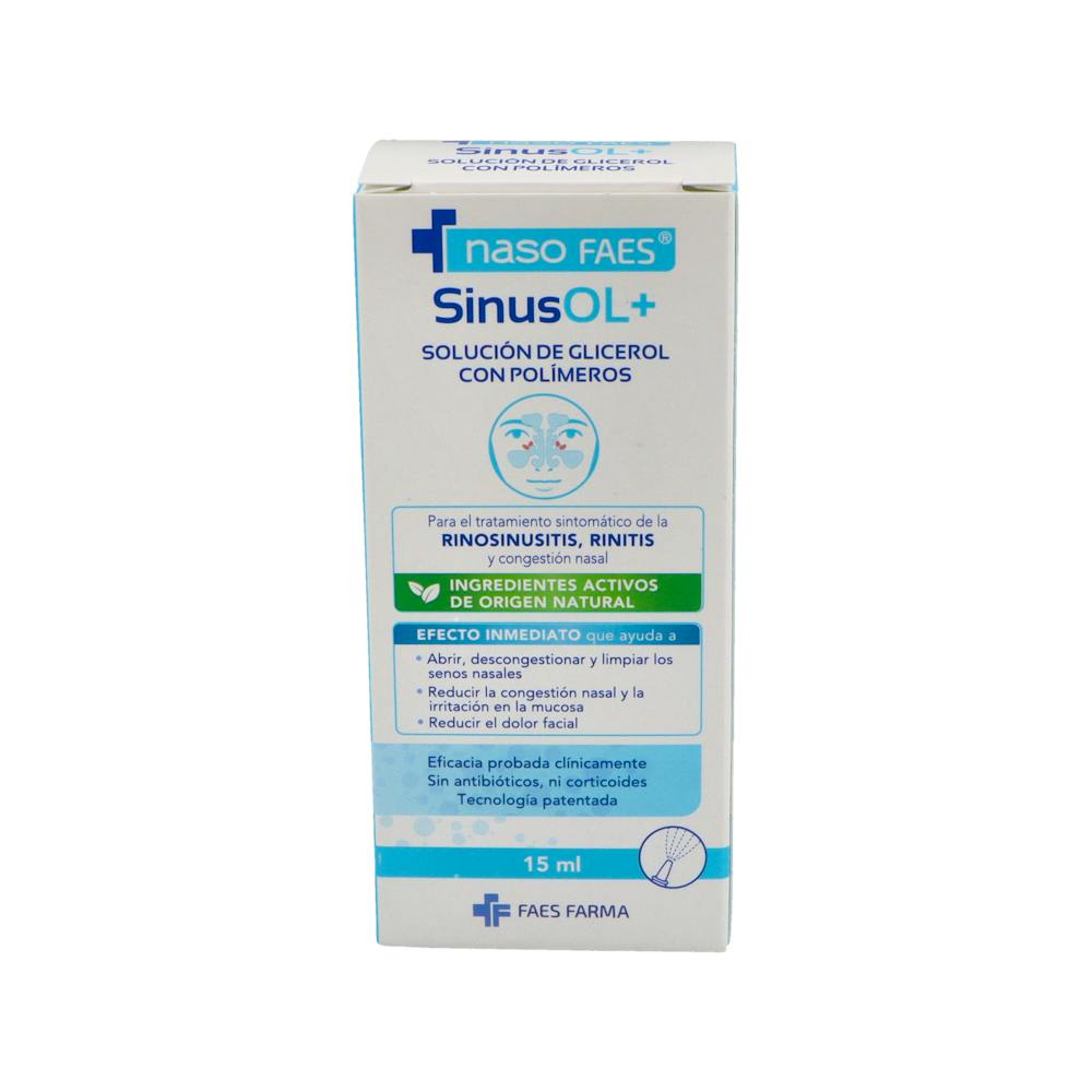 NASO FAES SINUSOL+ 1 SPRAY NASAL 15 ML