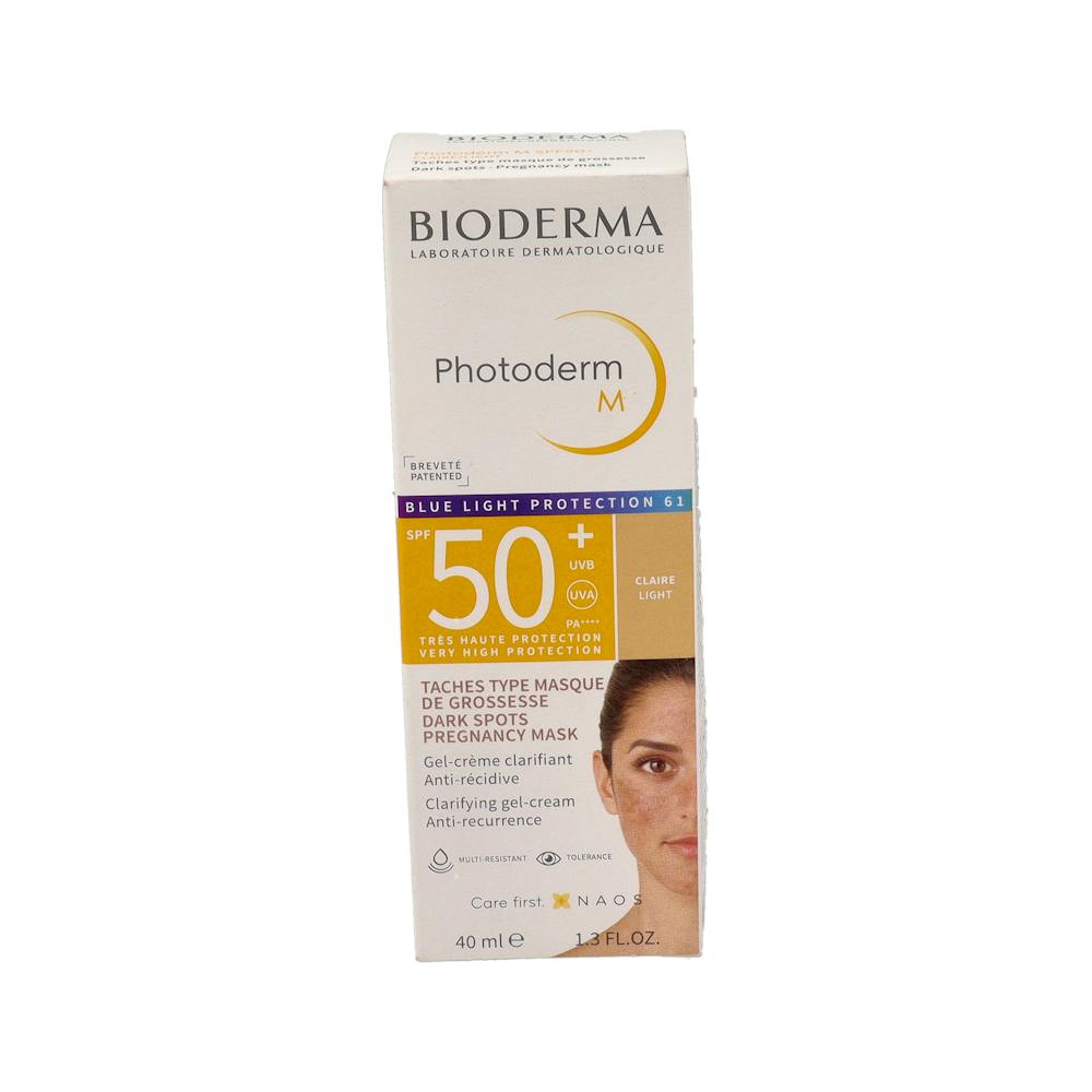 PHOTODERM M SPF50+ BIODERMA 1 ENVASE 40 ML COLOR CLARO