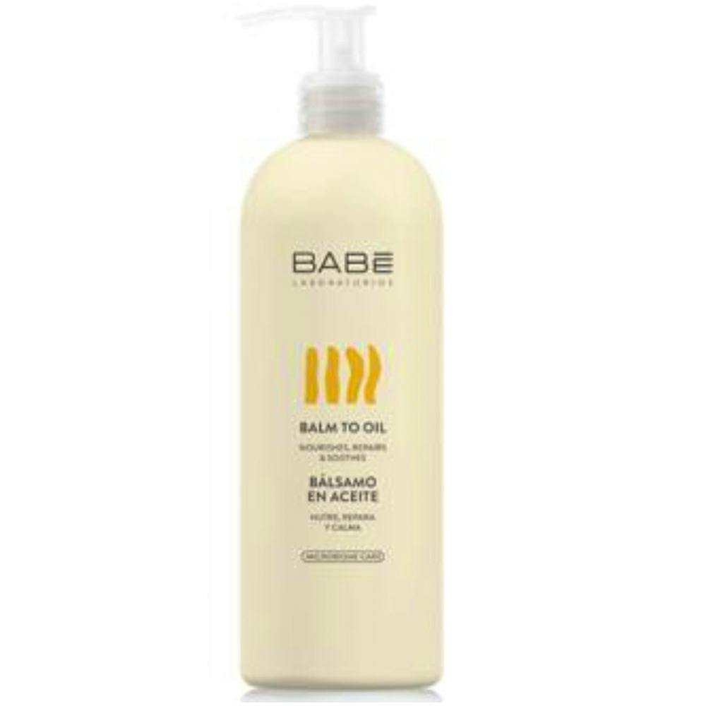 BABE CORPORAL BALSAMO EN ACEITE ADULTO 500 ML (TODO TIPO PIEL) TB PIELES NORMALES CON HIDRAT EXTRA