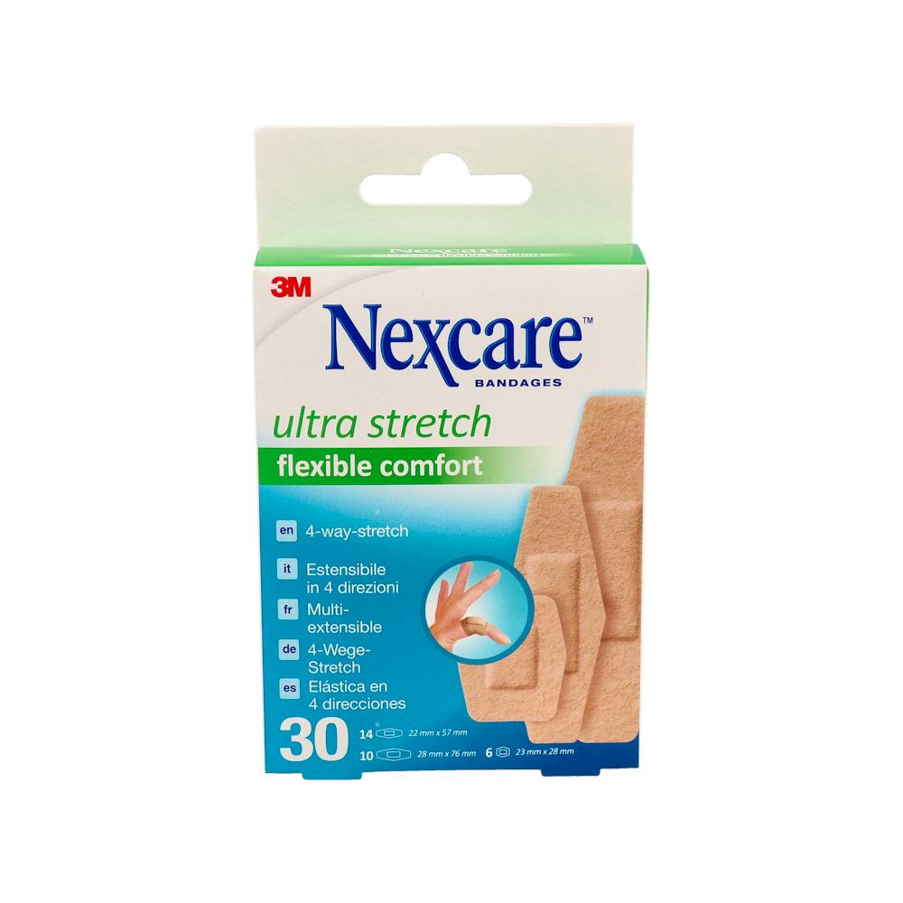 3M NEXCARE COMFORT 30 TIRAS SURTIDAS