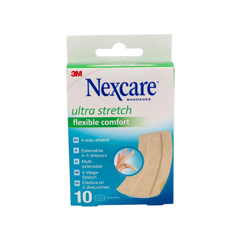 3M NEXCARE COMFORT 10 TIRAS 10 CM X 6 CM