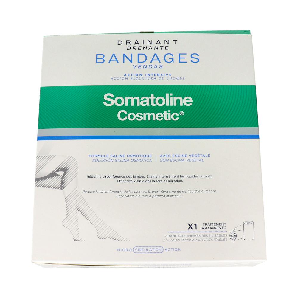 SOMATOLINE COSMETIC SKINEXPERT VENDAS REDUCTORAS DRENANTES 2 SACHETS 70 ML