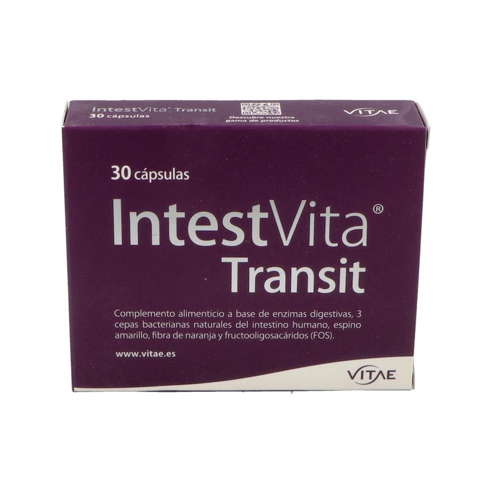 INTESTVITA TRANSIT 30 CAPSULAS(ESPINO AMARILLO ENZIMAS PROBIOTICOS Y PREBIOTICOS)