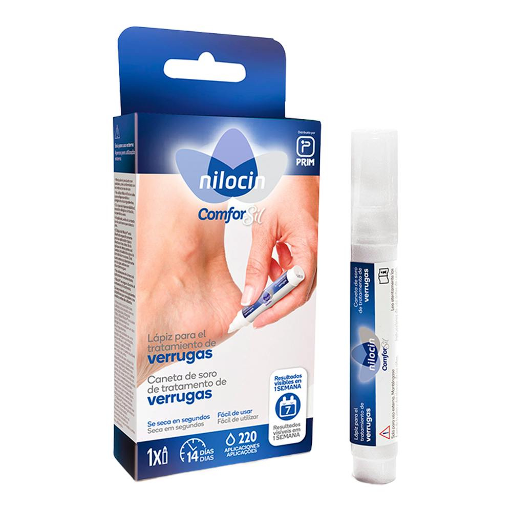 NILOCIN COMFORSIL LAPIZ PARA EL TRATAMIENTO DE VERRUGAS 1 LAPIZ 3 ML