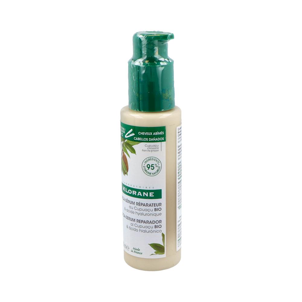 KLORANE CICASERUM REPARADOR AL CUPUAÇU BIO & ACIDO HIALURONICO 1 ENVASE 100 ML
