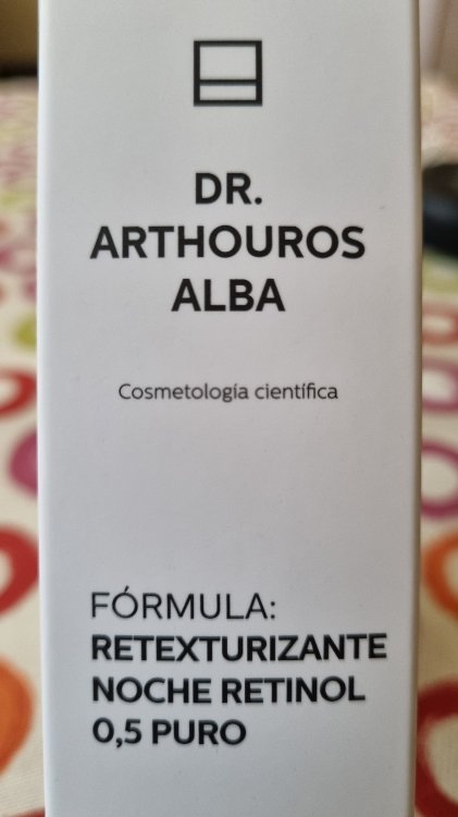 DR ARTHOUROS ALBA FORMULA RETEXTURIZANTE RETINOL 05 1 ENVASE 50 ML