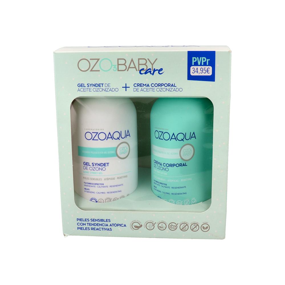 OZOAQUA BABY CARE PACK GEL SYNDET + CREMA 500