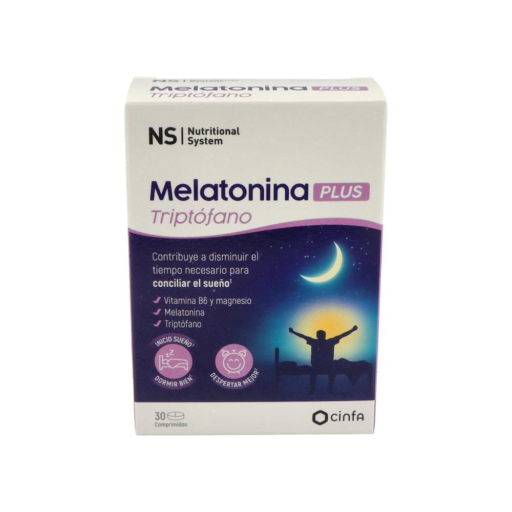 NS MELATONINA PLUS TRIPTOFANO 30 COMP