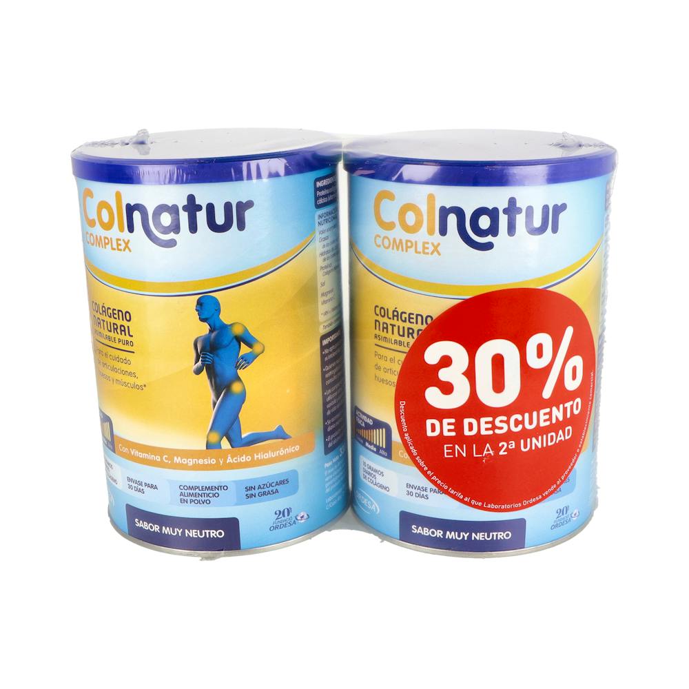 COLNATUR COMPLEX 2 LATAS 330 G SABOR NEUTRO PACK
