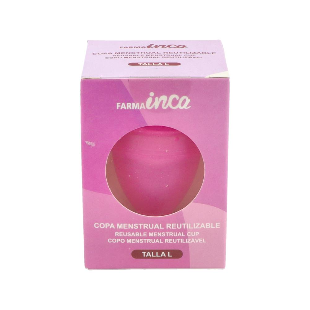 COPA MENSTRUAL FARMAINCA 1 UNIDAD TALLA L