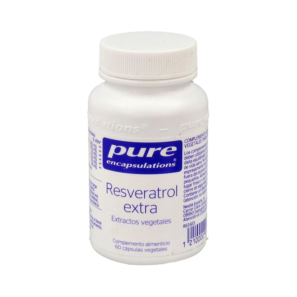 PURE ENCAPSULATIONS RESVERATROL EXTRA 60 CAPSULAS