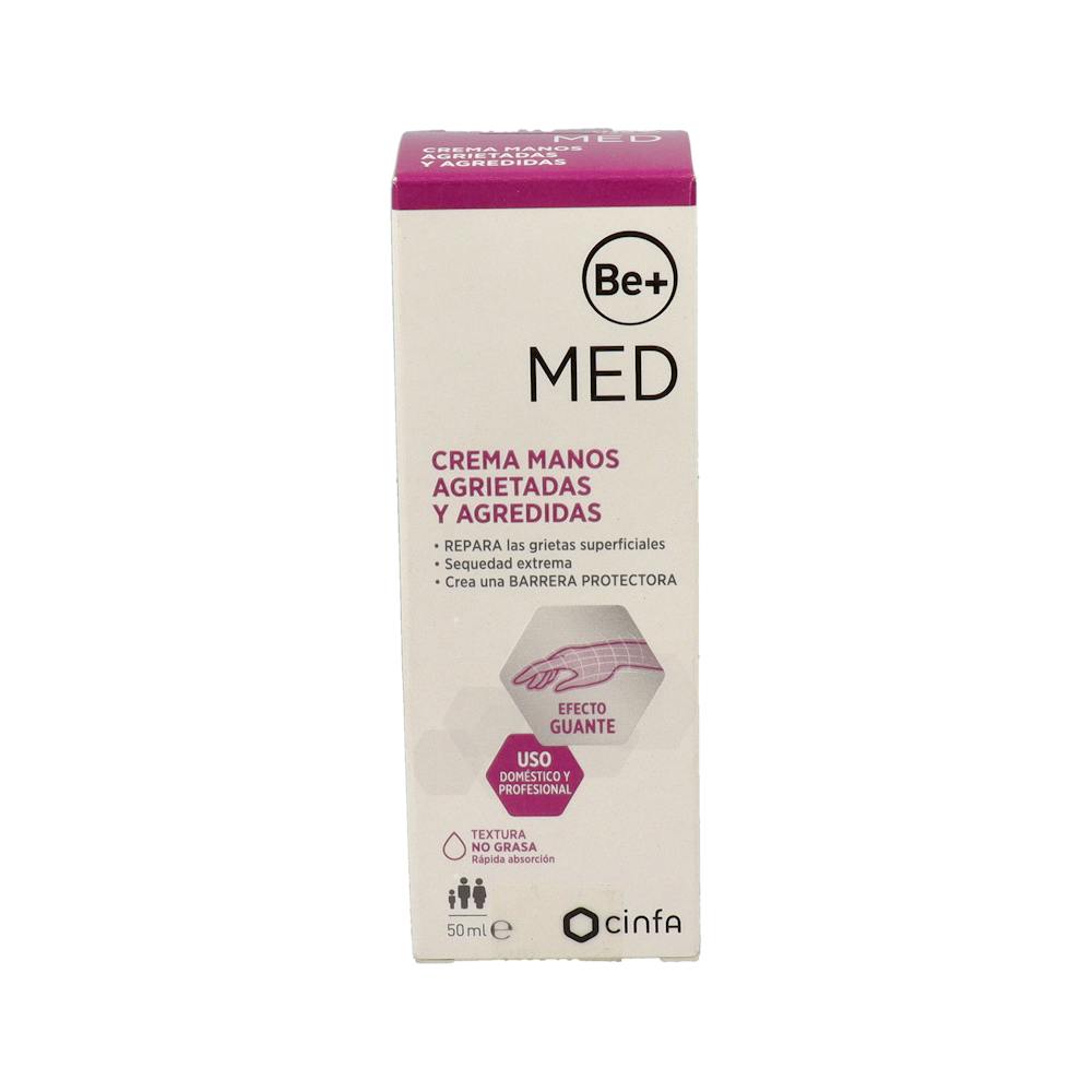 BE+ MED CREMA DE MANOS AGRIETADAS Y AGREDIDAS 1 TUBO 50 ML