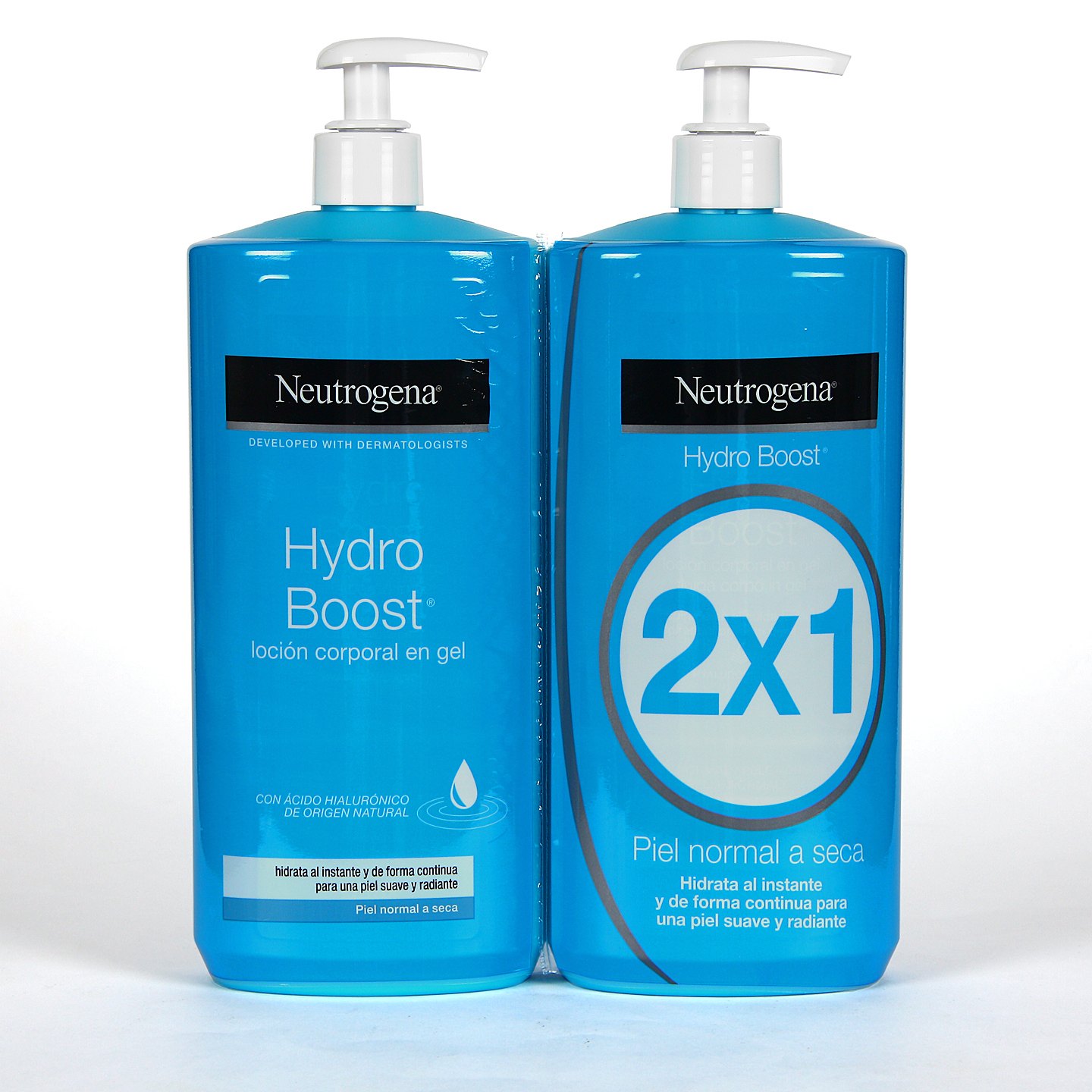 NEUTROGENA HYDRO BOOST LOCION CORPORAL HIDRATANTE GEL 2 ENVASES 750 ML