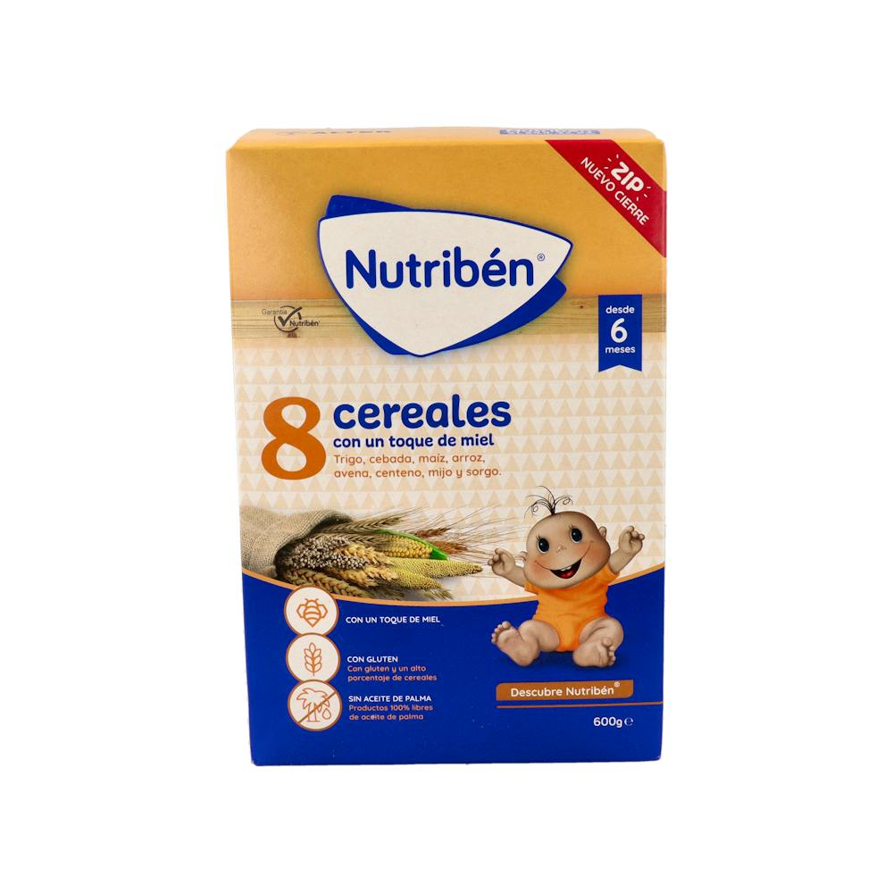NUTRIBEN 8 CEREALES Y MIEL 1 ENVASE 600 G