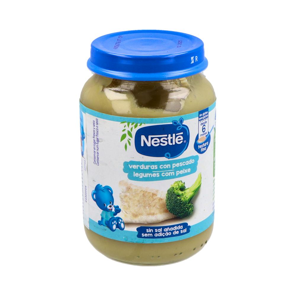 NESTLE TARRO VERDURAS CON PESCADO 190 G
