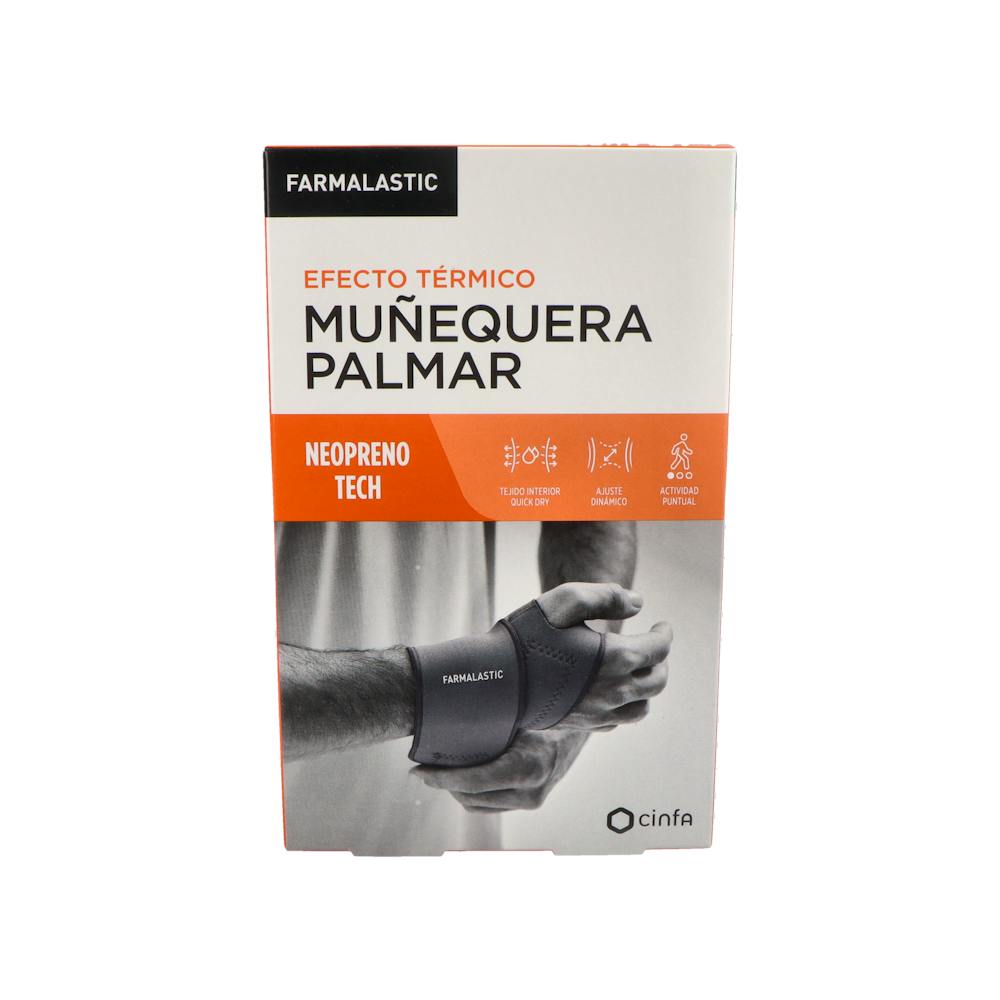 MUÑEQUERA GRIS METACAR NEOPRENO T UNICA GRIS FARMALASTIC