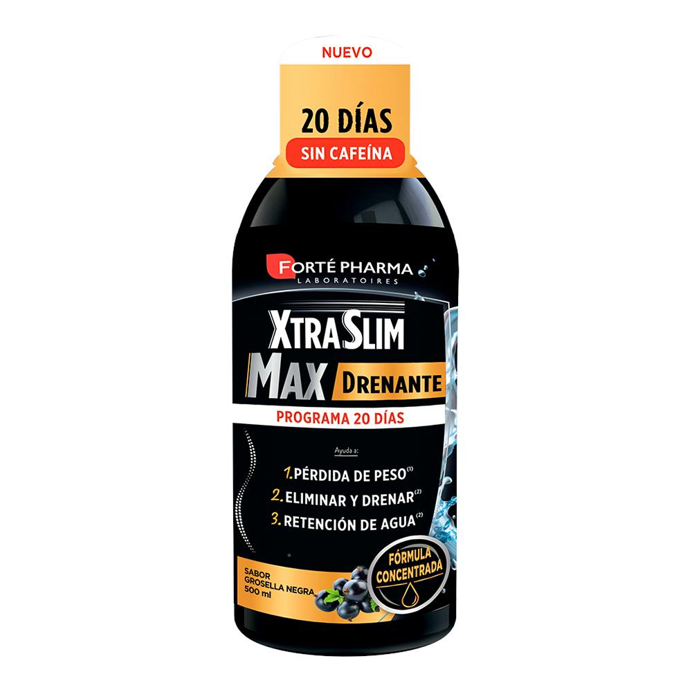 XTRASLIM MAX DRENANTE 1 FRASCO 500 ML SABOR GROS