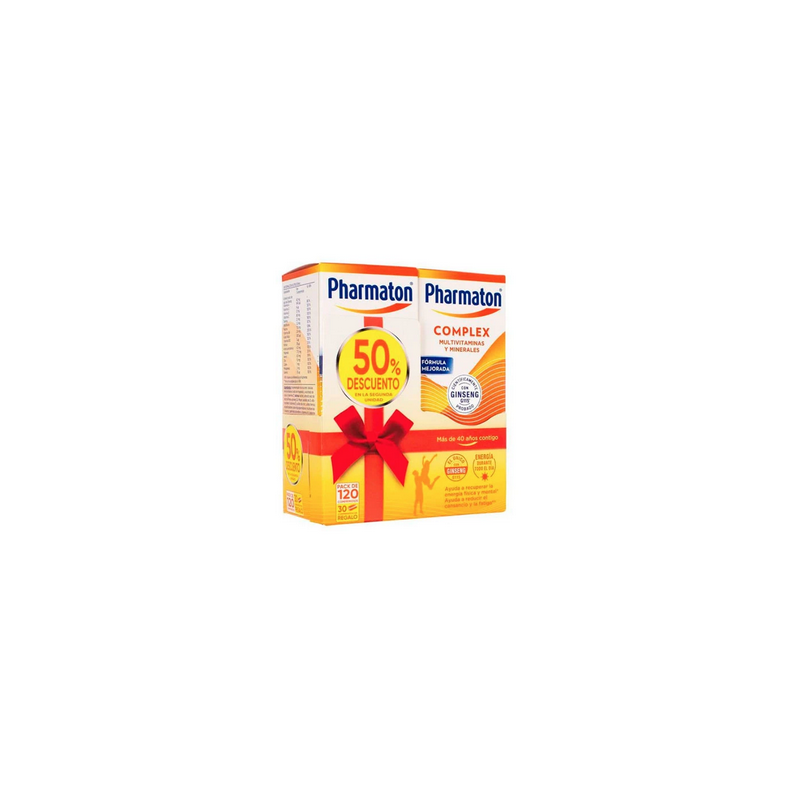 PHARMATON COMPLEX 2 ENVASES 60 COMPRIMIDOS PACK