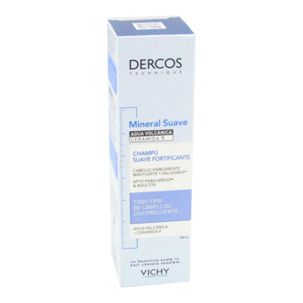 VICHY DERCOS CHAMPU MINERAL SUAVE USO FRECUENTE 200 ML