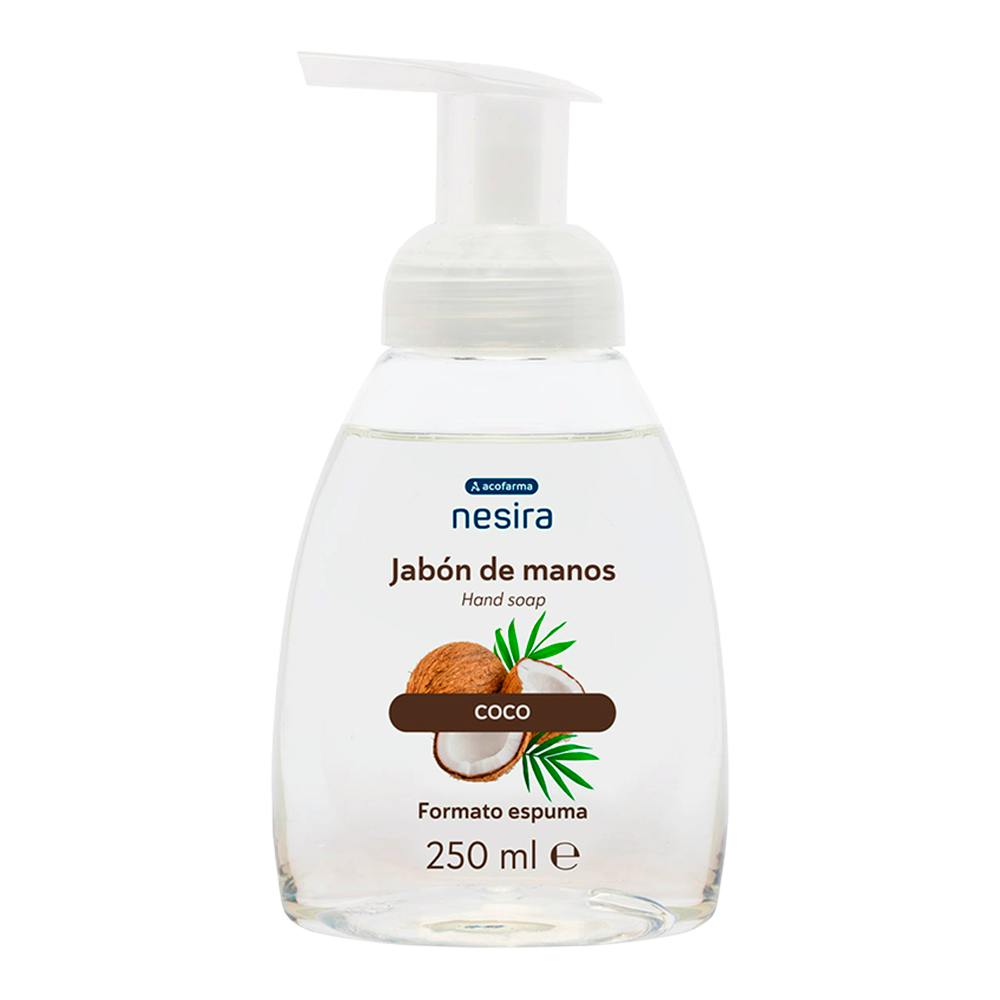 ACOFARMA VIVERA JABON MANOS ESPUMA COCO 1 ENVASE 250 ML