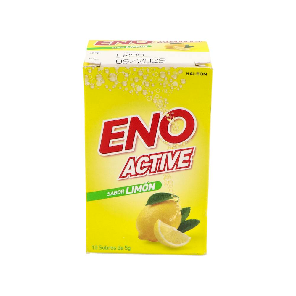 ENO ACTIVE 10 SOBRES 5 G SABOR LIMON
