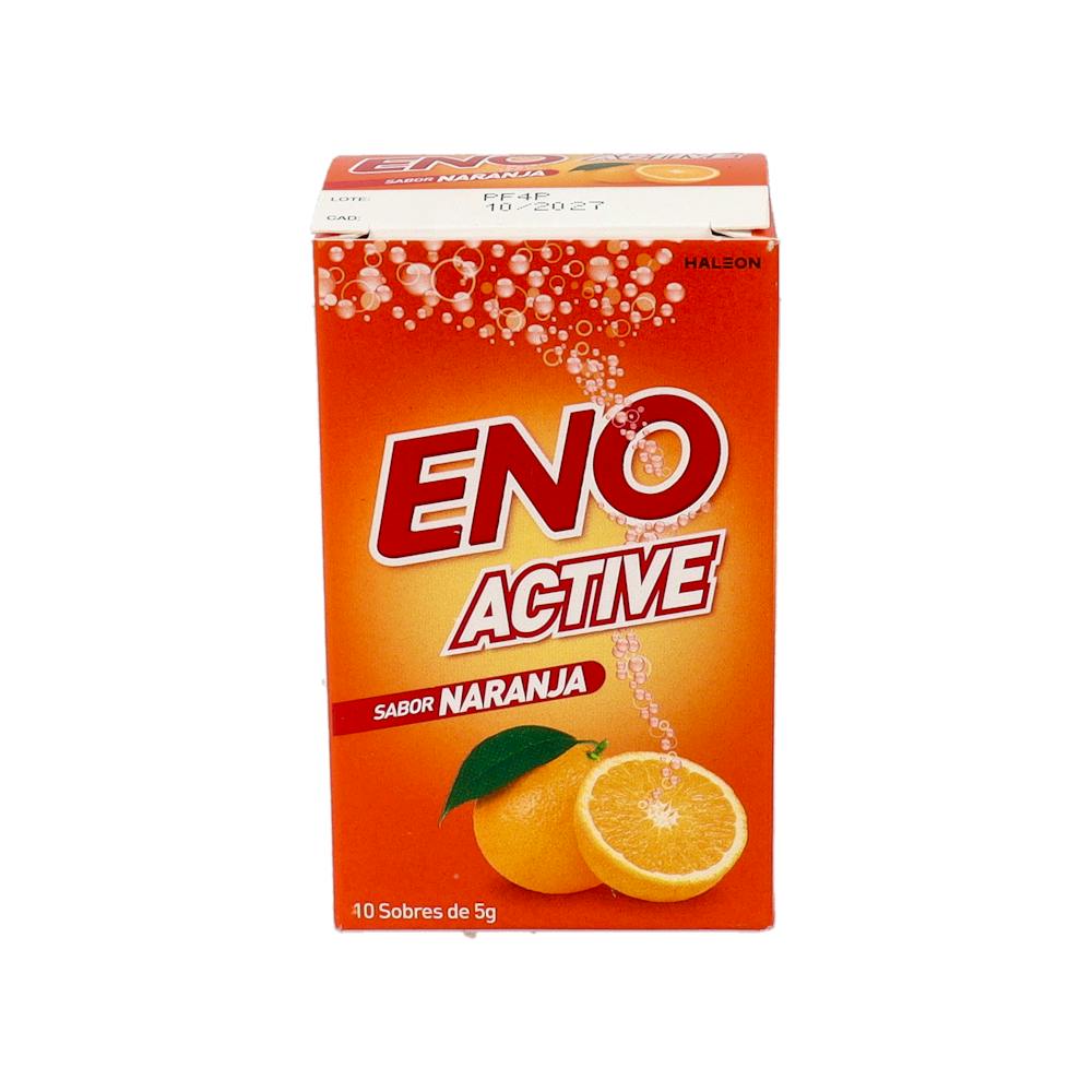 ENO ACTIVE 10 SOBRES 5 G SABOR NARANJA