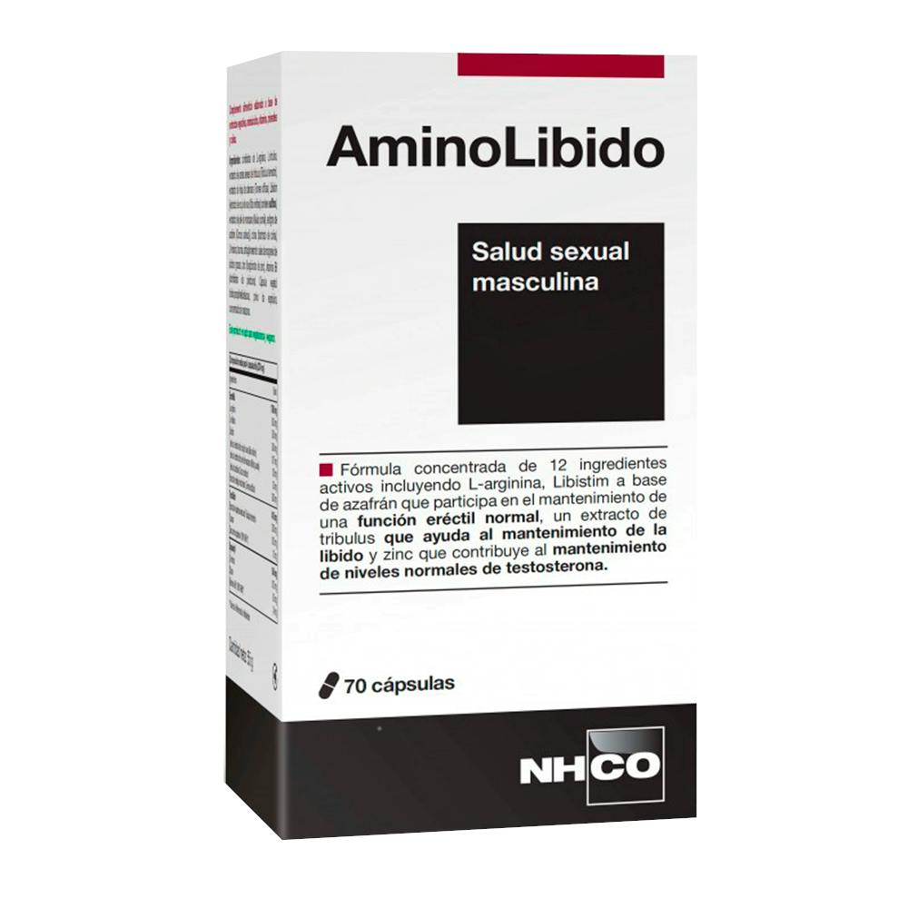 NHCO AMINOLIBIDO 70 CAPSULAS