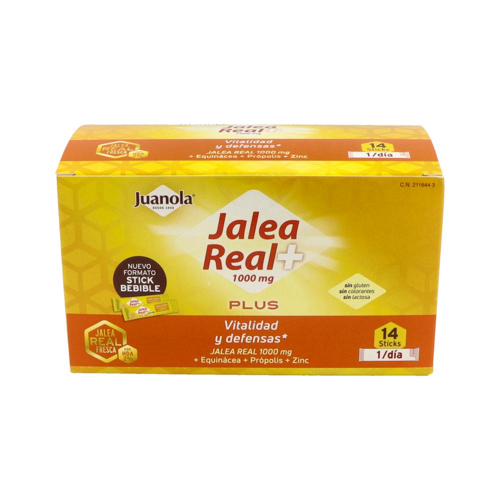 JUANOLA JALEA REAL PLUS 14 SOBRES 10 ML