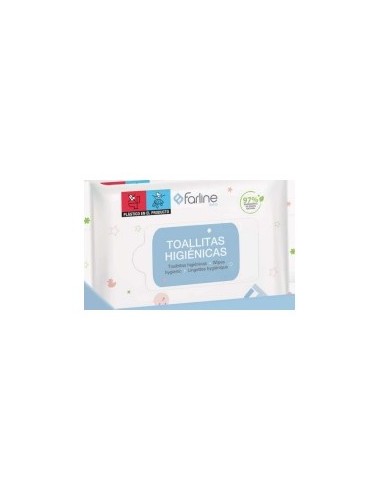 FARLINE BEBE TOALLITAS HIGIENICAS 20 UNIDADES