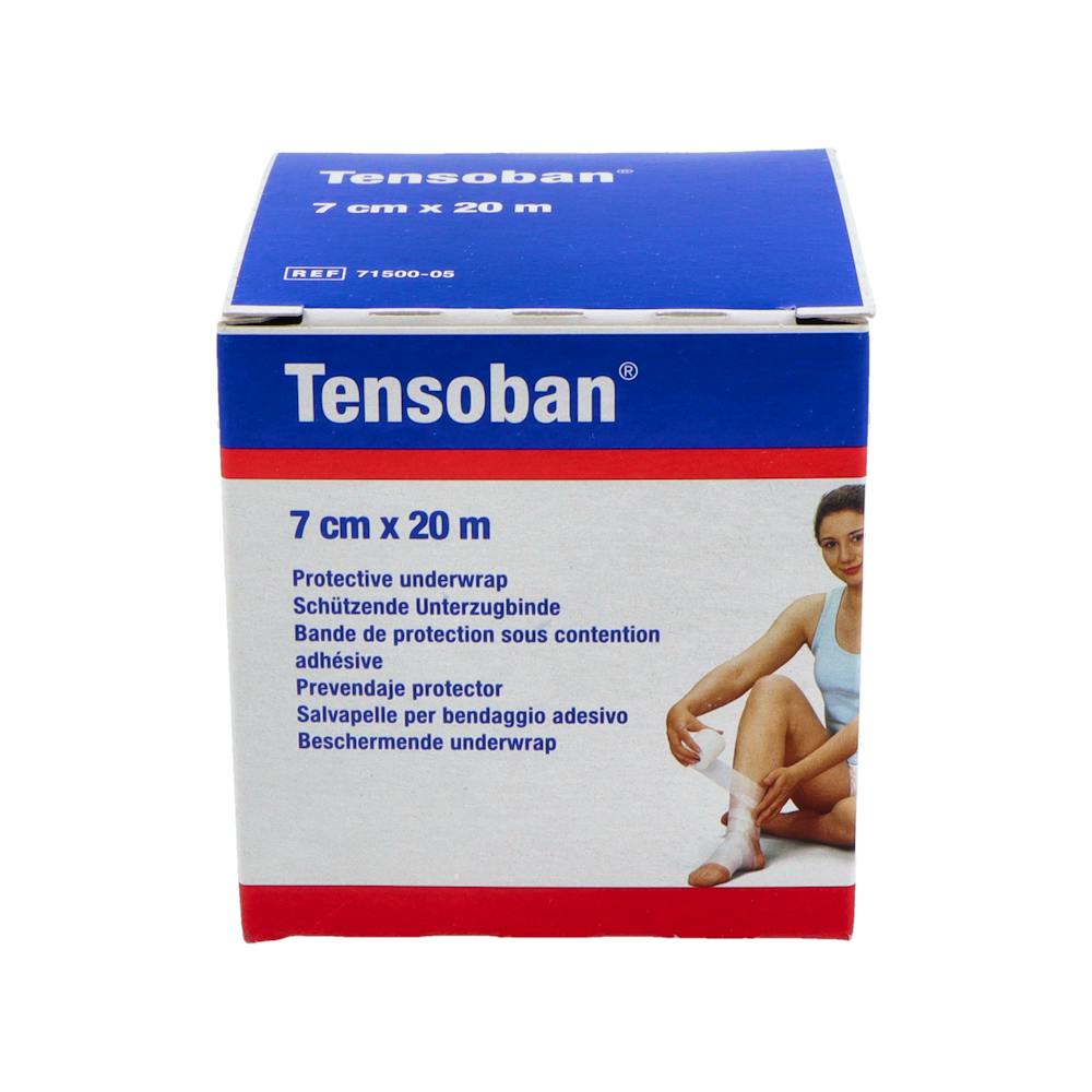 TENSOBAN PROTECTOR VENDAJE ADHESIVO 7 CM X 20 M (PRETAPE)