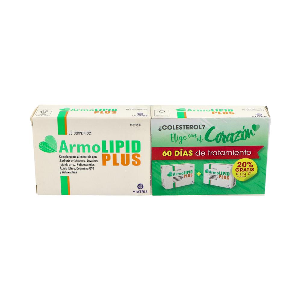 ARMOLIPID PLUS 2 ENVASES 30 COMPRIMIDOS