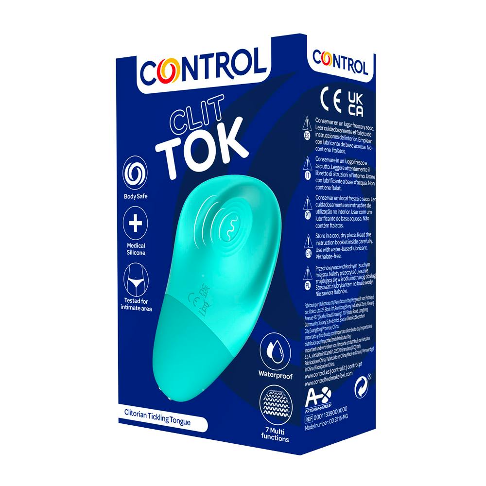 CONTROL CLIT TOK ESTIMULADOR CLITORIANO 1 UNIDAD