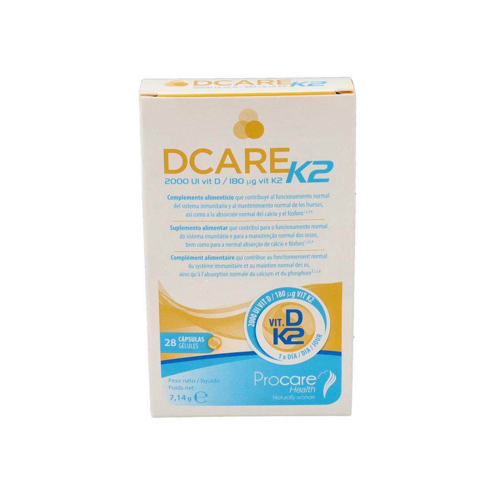 DCARE K2 28 CAPSULAS