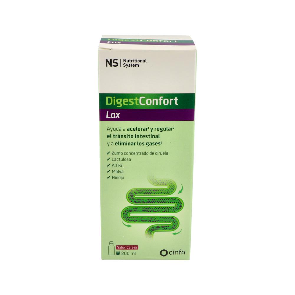 NS DIGESTCONFORT LAX 200 ML SABOR CEREZA