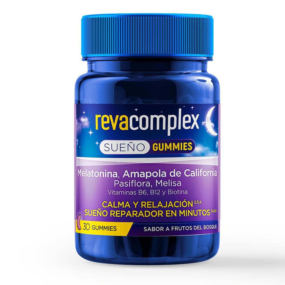REVACOMPLEX SUEÑO GUMMIES 30 GOMINOLAS SABOR FRUTOS DEL BOSQUE