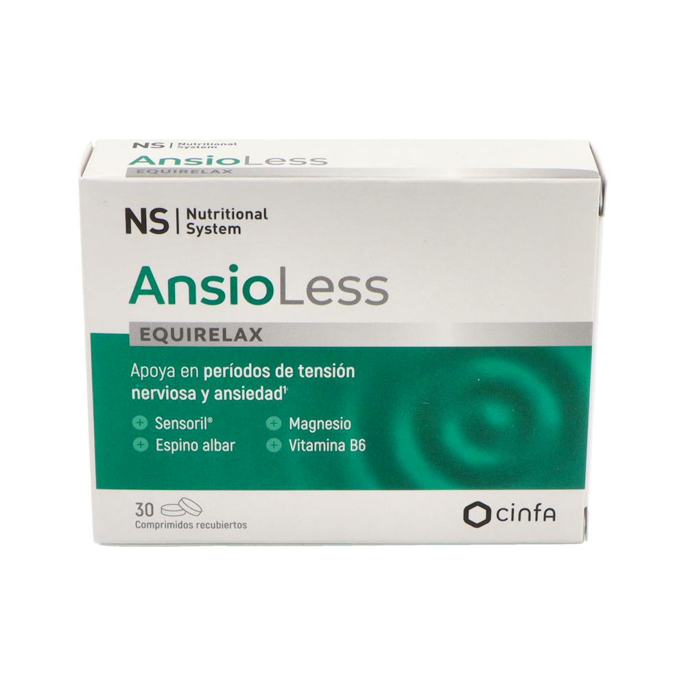 NS EQUIRELAX ANSIOLESS 30 COMPRIMIDOS RECUBIERTOS