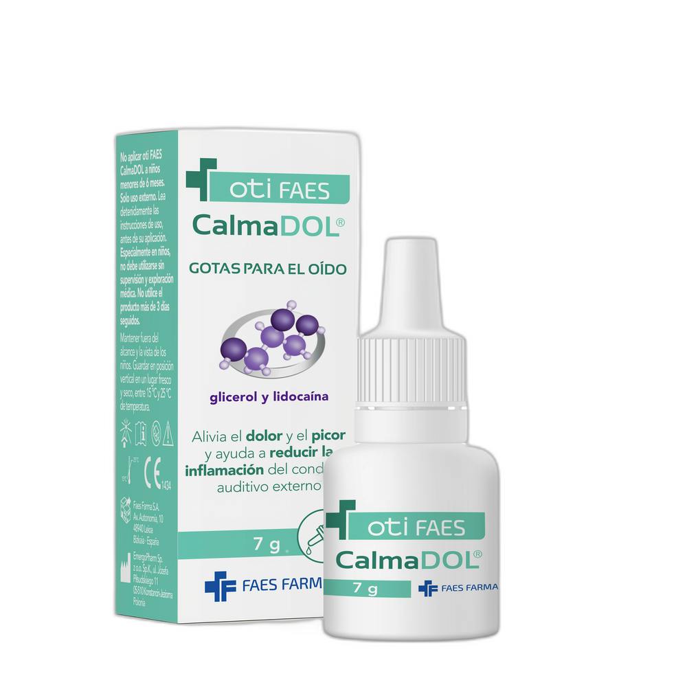 OTIFAES CALMADOL GOTAS OTICAS 1 FRASCO 7 G