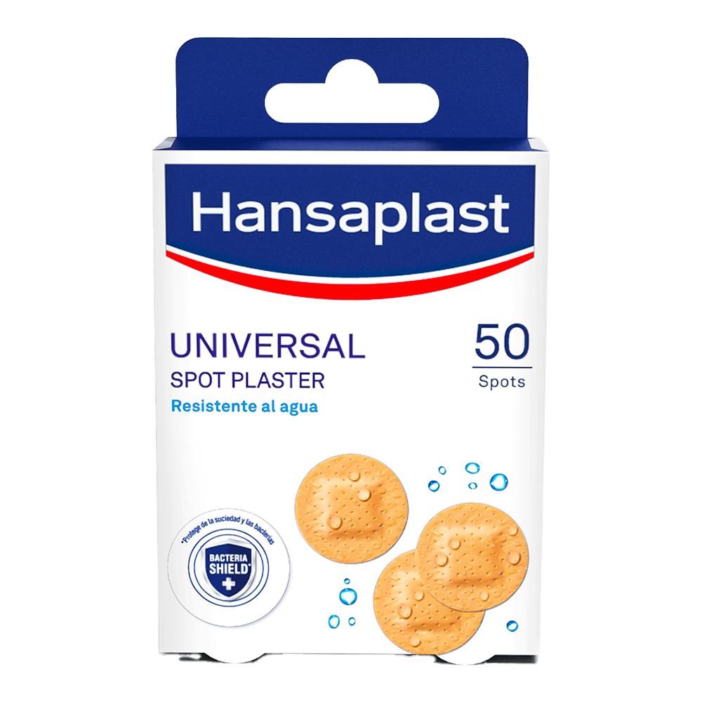 HANSAPLAST UNIVERSAL APOSITO REDONDO ADHESIVO 50 UNIDADES 23 MM