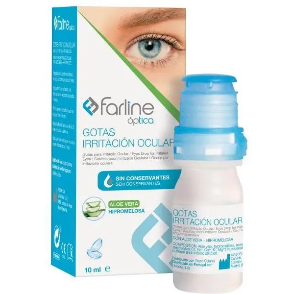 FARLINE OPTICA GOTAS IRRITACION OCULAR ALOE VERA